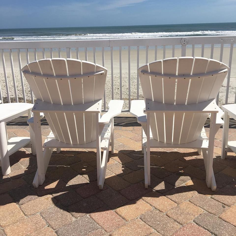 white chairs